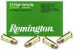 22 Long Rifle 50 Rounds Ammunition Remington 36 Grain Hollow Point